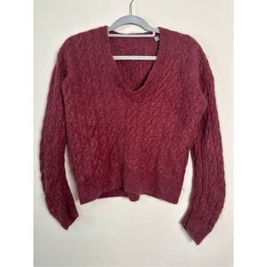 Vince Cableknit Alpaca Wool Sweater sz M